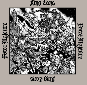 King Cans/ Force Majeur : Split LP
